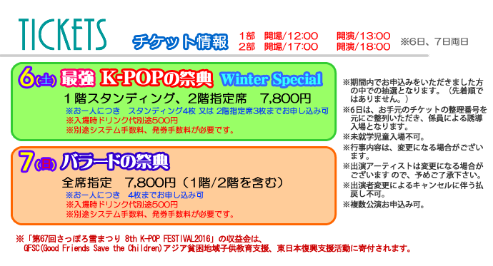 チケット情報