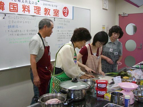 韓国料理教室