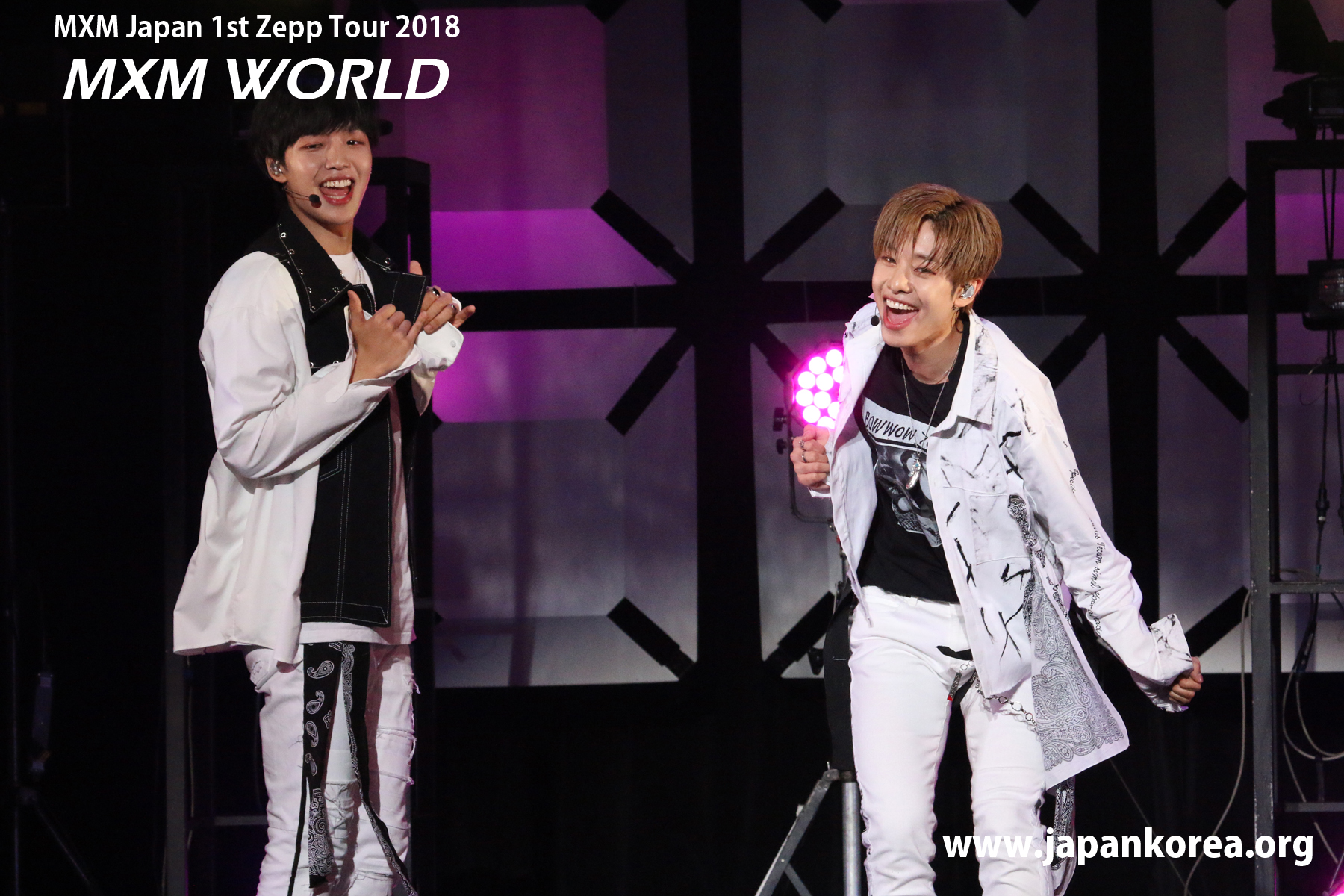 Mxm 新人アーティストの 夢 初zeppライブツアーに向け発進 Mxm World 各会場毎に違うコンセプトmxm自身がわかりやすく集約特別映像大公開 一般発売 9 22 土 10 00 開始 npo法人日韓文化交流会